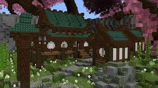 Screenshot of the Minecraft Bedrock Marketplace product Dojo Mansion created by 4KS Studios.