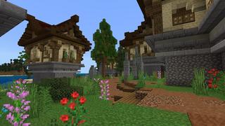Screenshot of the Minecraft Bedrock Marketplace product Dragon Empire created by 4KS Studios.