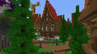 Screenshot of the Minecraft Bedrock Marketplace product Dragon Island created by 4KS Studios.
