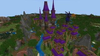 Screenshot of the Minecraft Bedrock Marketplace product Dragon Kingdom created by 4KS Studios.