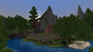 Screenshot of the Minecraft Bedrock Marketplace product Dragon Kingdom created by 4KS Studios.