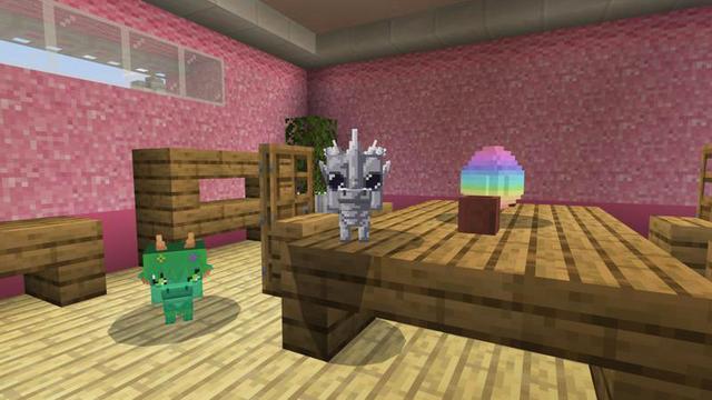 Screenshot of the Minecraft Bedrock Marketplace product Dragon Pets created by 4KS Studios.