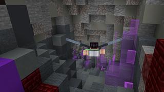 Screenshot of the Minecraft Bedrock Marketplace product Elytra Race created by 4KS Studios.