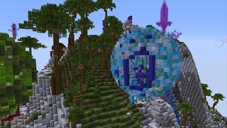 Screenshot of the Minecraft Bedrock Marketplace product Elytra Race created by 4KS Studios.