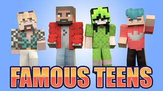 Thumbnail of the Minecraft Bedrock Marketplace product Famous Teens created by 4KS Studios.
