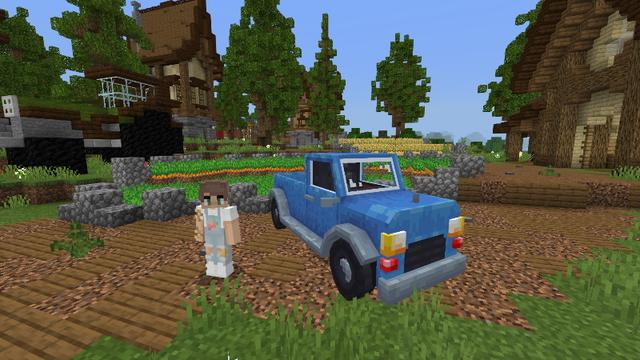 Screenshot of the Minecraft Bedrock Marketplace product Farm Life Survival created by 4KS Studios.