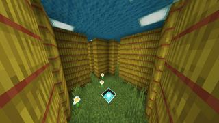 Screenshot of the Minecraft Bedrock Marketplace product Find the Button: Mazes created by 4KS Studios.