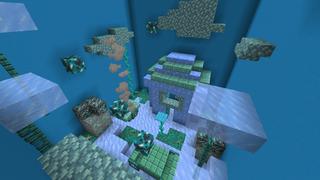 Screenshot of the Minecraft Bedrock Marketplace product Find the Button: Rainbow Mode created by 4KS Studios.