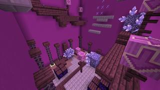 Screenshot of the Minecraft Bedrock Marketplace product Find the Button: Rainbow Mode created by 4KS Studios.