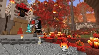 Screenshot of the Minecraft Bedrock Marketplace product Fire Pets created by 4KS Studios.