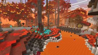 Screenshot of the Minecraft Bedrock Marketplace product Fire Pets created by 4KS Studios.