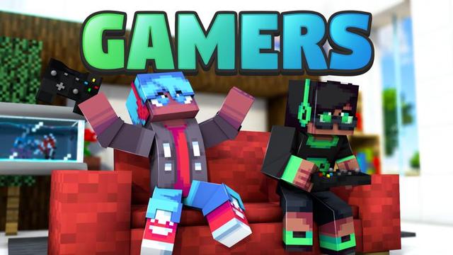 Thumbnail of the Minecraft Bedrock Marketplace product Gamers created by 4KS Studios.