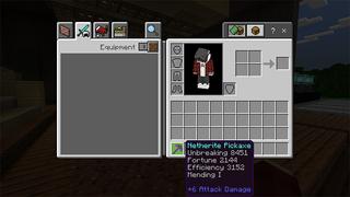 Screenshot of the Minecraft Bedrock Marketplace product God Tools created by 4KS Studios.