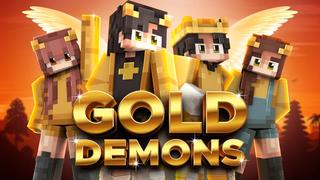 Thumbnail of the Minecraft Bedrock Marketplace product Gold Demons created by 4KS Studios.