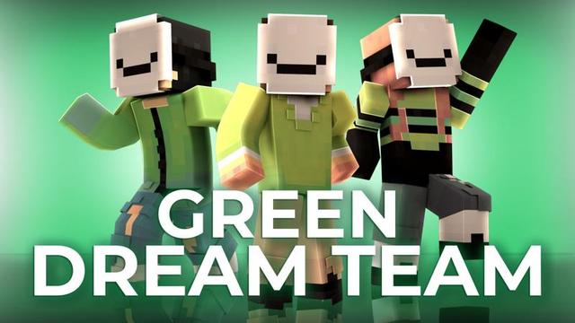 Thumbnail of the Minecraft Bedrock Marketplace product Green Dream Team created by 4KS Studios.