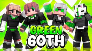 Thumbnail of the Minecraft Bedrock Marketplace product Green Goth created by 4KS Studios.