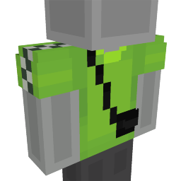 Thumbnail of the Minecraft Bedrock Marketplace product Green Streetwear Shirt created by 4KS Studios.