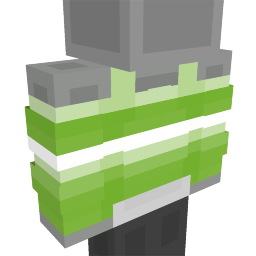Thumbnail of the Minecraft Bedrock Marketplace product Green Stripe Blouse created by 4KS Studios.
