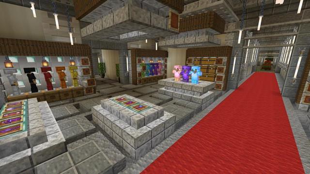 Screenshot of the Minecraft Bedrock Marketplace product Hacker Base II created by 4KS Studios.