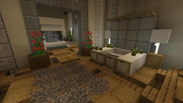 Screenshot of the Minecraft Bedrock Marketplace product Hacker Base II created by 4KS Studios.