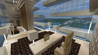 Screenshot of the Minecraft Bedrock Marketplace product Hacker Base III created by 4KS Studios.