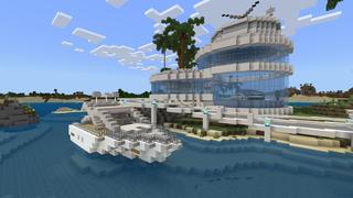 Screenshot of the Minecraft Bedrock Marketplace product Hacker Base III created by 4KS Studios.