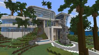 Screenshot of the Minecraft Bedrock Marketplace product Hacker Base III created by 4KS Studios.