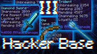 Thumbnail of the Minecraft Bedrock Marketplace product Hacker Base III created by 4KS Studios.