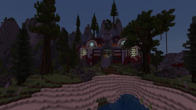 Screenshot of the Minecraft Bedrock Marketplace product Hacker Bunker created by 4KS Studios.