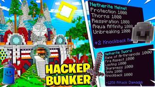 Thumbnail of the Minecraft Bedrock Marketplace product Hacker Bunker created by 4KS Studios.