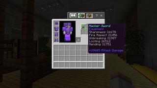 Screenshot of the Minecraft Bedrock Marketplace product Hacker Mansion created by 4KS Studios.