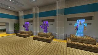 Screenshot of the Minecraft Bedrock Marketplace product Hacker Mansion created by 4KS Studios.