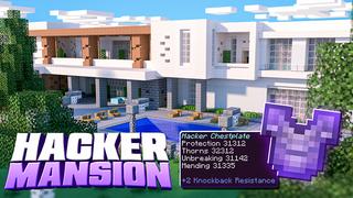 Thumbnail of the Minecraft Bedrock Marketplace product Hacker Mansion created by 4KS Studios.