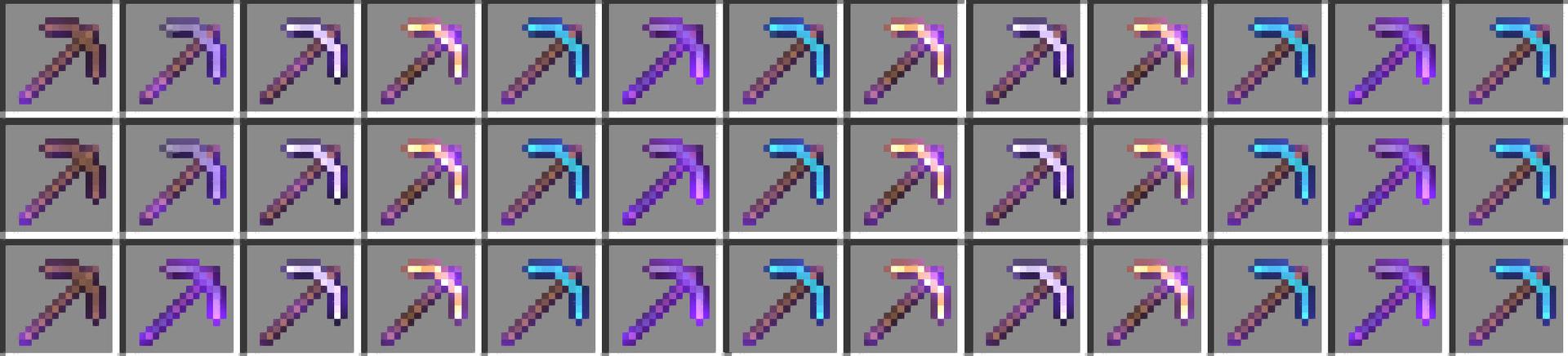 Panorama of the Minecraft Bedrock Marketplace product Hacker Pickaxe created by 4KS Studios.