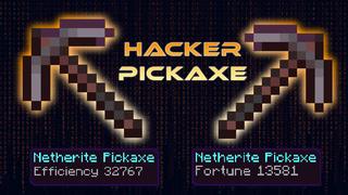 Thumbnail of the Minecraft Bedrock Marketplace product Hacker Pickaxe created by 4KS Studios.