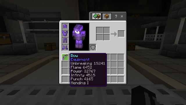 Screenshot of the Minecraft Bedrock Marketplace product Hacker Tools created by 4KS Studios.