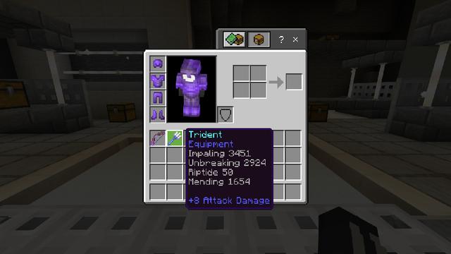 Screenshot of the Minecraft Bedrock Marketplace product Hacker Tools created by 4KS Studios.
