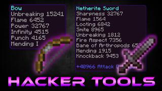 Thumbnail of the Minecraft Bedrock Marketplace product Hacker Tools created by 4KS Studios.