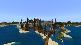 Screenshot of the Minecraft Bedrock Marketplace product Halloween Mansion created by 4KS Studios.