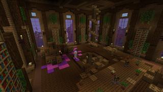 Screenshot of the Minecraft Bedrock Marketplace product Halloween Maze created by 4KS Studios.
