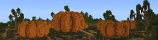 Panorama of the Minecraft Bedrock Marketplace product Halloween Secret Base created by 4KS Studios.