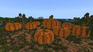 Screenshot of the Minecraft Bedrock Marketplace product Halloween Secret Base created by 4KS Studios.