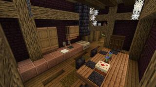Screenshot of the Minecraft Bedrock Marketplace product Halloween Secret Base created by 4KS Studios.