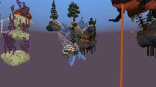 Screenshot of the Minecraft Bedrock Marketplace product Halloween Skyblock created by 4KS Studios.