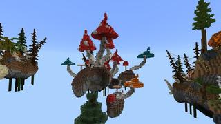 Screenshot of the Minecraft Bedrock Marketplace product Halloween Skyblock created by 4KS Studios.