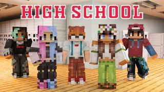 Thumbnail of the Minecraft Bedrock Marketplace product High School Friends created by 4KS Studios.