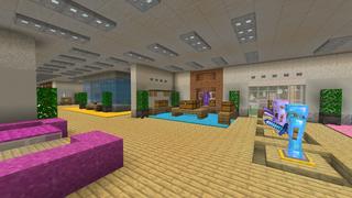 Screenshot of the Minecraft Bedrock Marketplace product Hillside Mansion created by 4KS Studios.