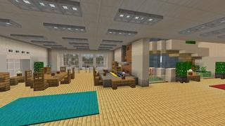 Screenshot of the Minecraft Bedrock Marketplace product Hillside Mansion created by 4KS Studios.