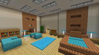Screenshot of the Minecraft Bedrock Marketplace product Hillside Mansion created by 4KS Studios.