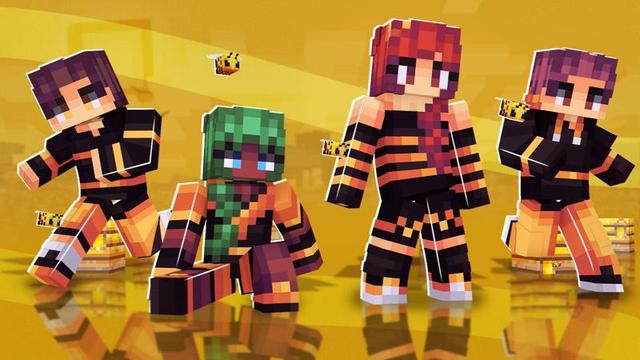 Thumbnail of the Minecraft Bedrock Marketplace product Imma Bee created by 4KS Studios.
